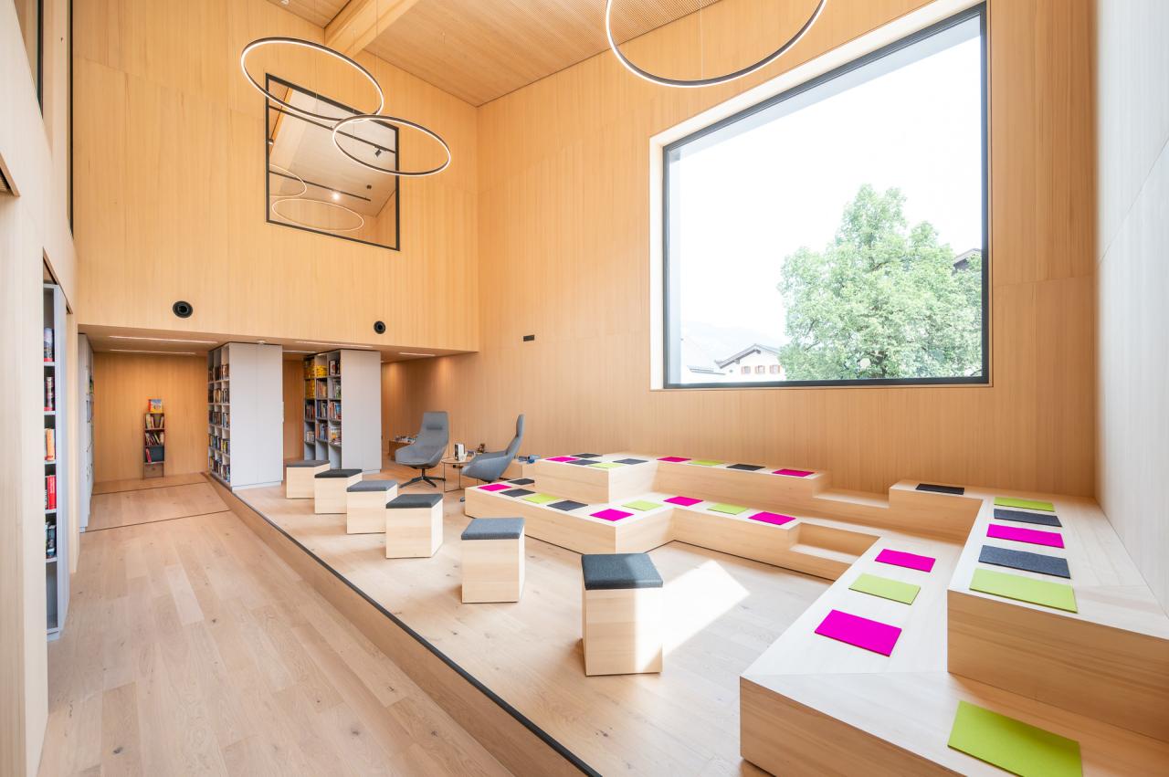 Bücherei Maishofen - Innenansicht