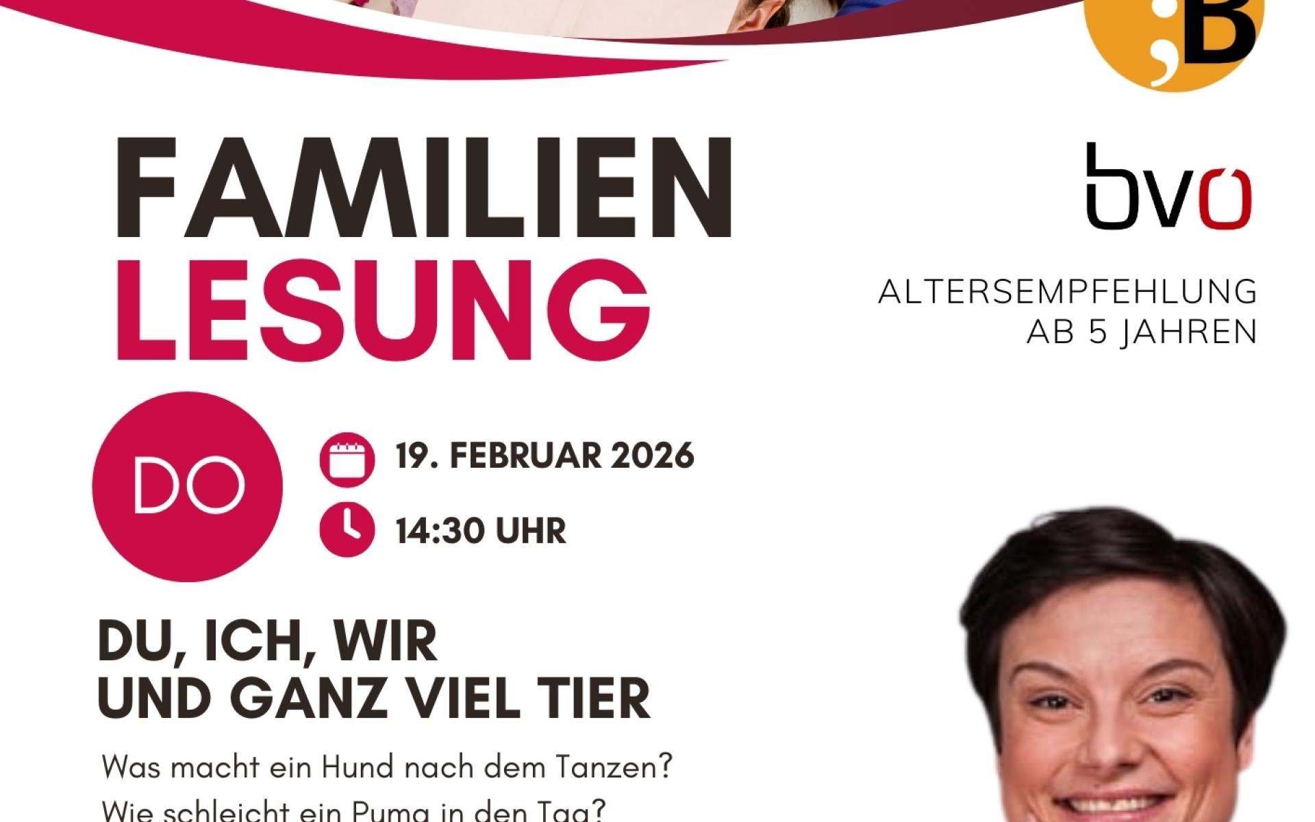 Familienlesung mit Lena Raubaum