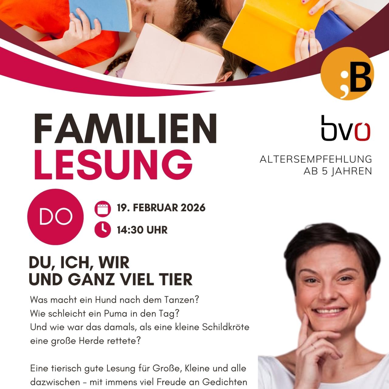 Familienlesung mit Lena Raubaum